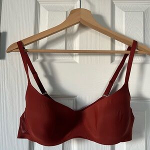Soma Seamless Underwire Bra in Rust Red